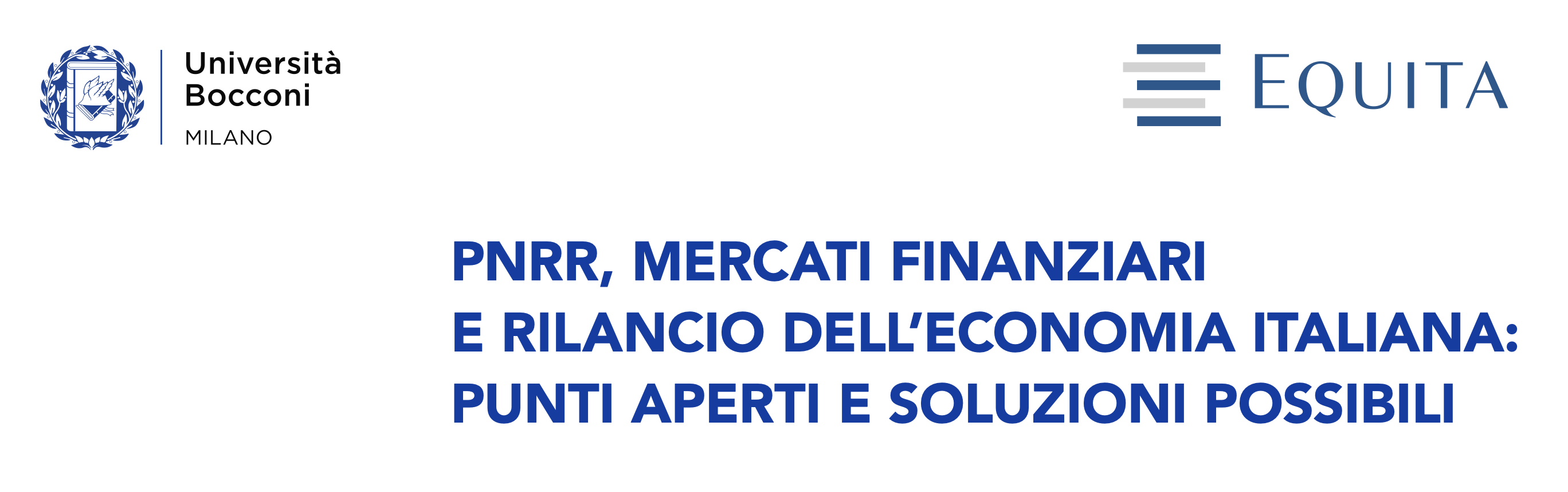 PNRR, mercati finanziari e rilancio dell'economia italiana